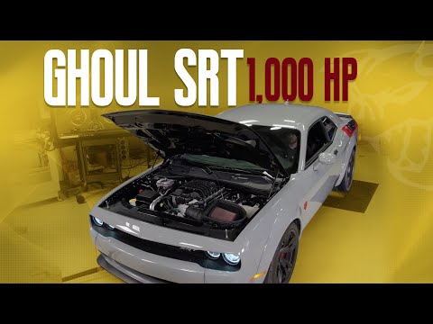 **REAL DEAL** SRT Ghoul Challenger 1000HP Hellephant Complete Dyno