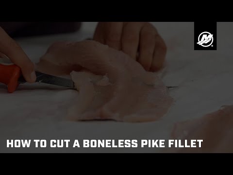 How to Cut a Boneless Pike Fillet