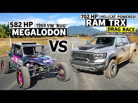 Racing the New $100k Ram TRX Against Blake Wilkey’s 650hp Race Buggy // This vs. That