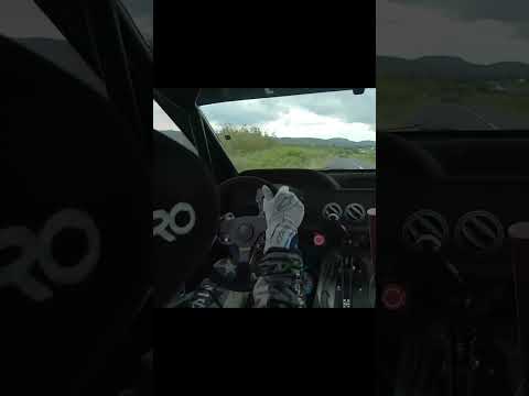 Ken Block dodges obstacles in Irish Tarmac Rally #POV