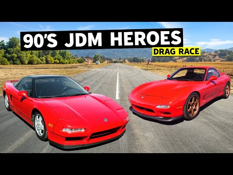 Acura NSX Races an FD RX-7: JDM Hero Showdown! // This vs. That ...