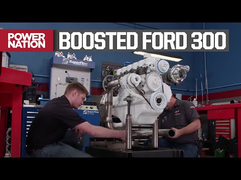 Turbocharged Ford 300 Inline Six Makes Over 500 HP on the Dyno - Engine Power S8, E14