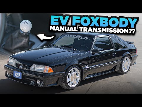 EV-Swapped Foxbody...WITH A 5-SPEED Manual?! (FORD PURIST NIGHTMARE)