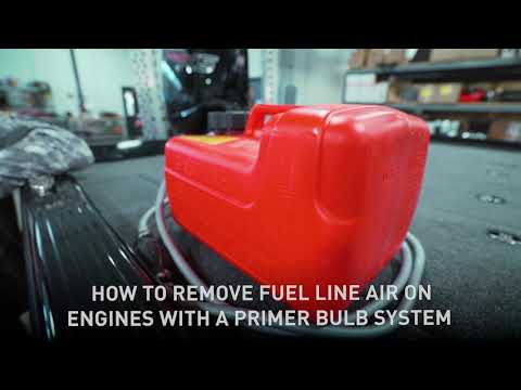 Quick Tip: Priming Your Fuel System