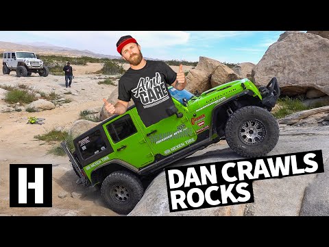 Rock Crawling in Someone Else's Jeeps: Danger Dan's Secret Footage!