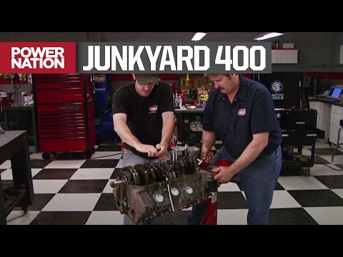 Re-Building A Junkyard Pontiac 400 Motor For $2,000 - HorsePower S12, E11