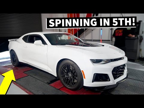 Too Much Power? Camaro ZL1 Fights for Grip // Dyno EVERYTHING