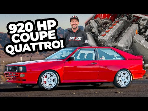 920HP AWD Audi Quattro - Group B Icon on STEROIDS!