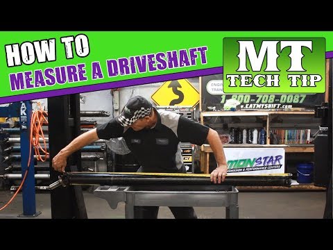 How to Measure A Driveshaft | Monster Transmission
