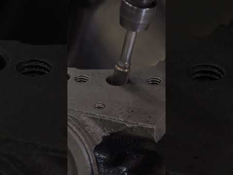 Using Carbide Burrs on a Ford Small Block Windsor