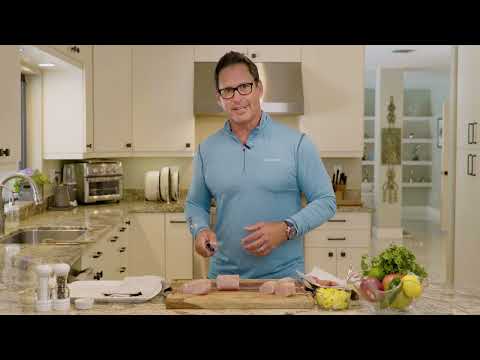 Cook Your Catch: Bacon-Wrapped Wahoo Topped with Mango Salsa