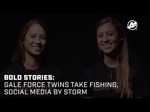 Gale Force Twins Take Fishing, Social Media by Storm