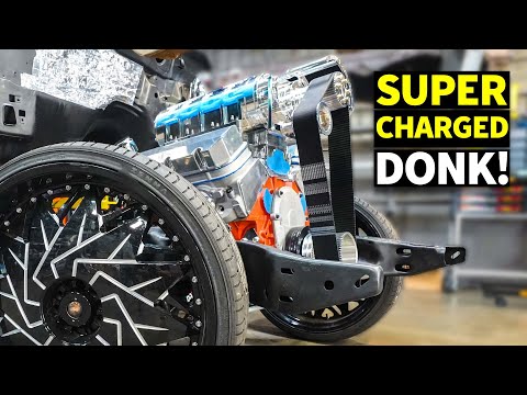 The Donk Project’s Big Block Gets a 8-71 Blower, and a Special Guest for Wiring