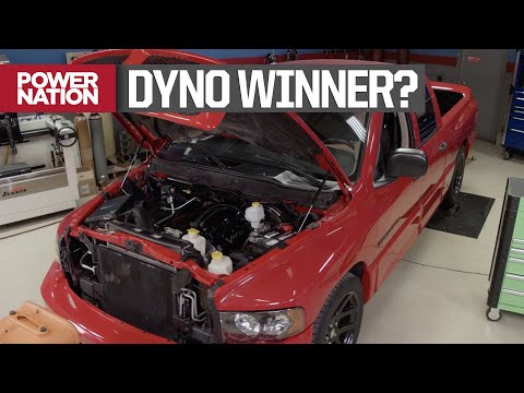 Who Wins Dyno Test? V10 SRT10 or Twin Turbo V6 F150? Muscle Trux Build-Off - Truck Tech S7, E13