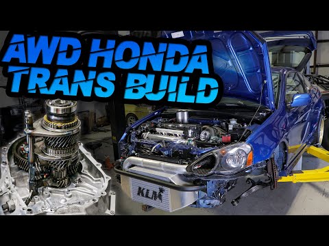 800HP AWD K-Series Honda Transmission Guide! (Complete Rebuild Start to Finish)