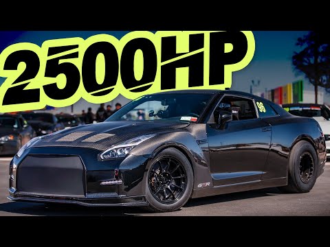 2500HP GTR DOMINATES TEXAS! Roll Race Champions (ALMOST WRECKS at 225MPH - HEROIC SAVE!)