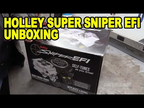 Holley Super Sniper EFI Unboxing