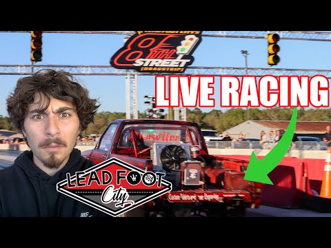LIVE Drag Racing at Lead Foot City!